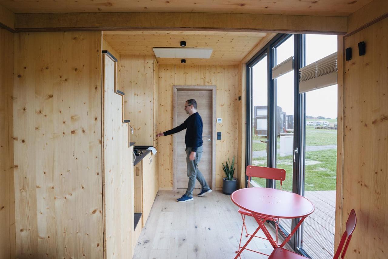 Tiny House Nature 2 Innenlage - Green Tiny Village Harlesiel คาโรลิเนนซีล ภายนอก รูปภาพ