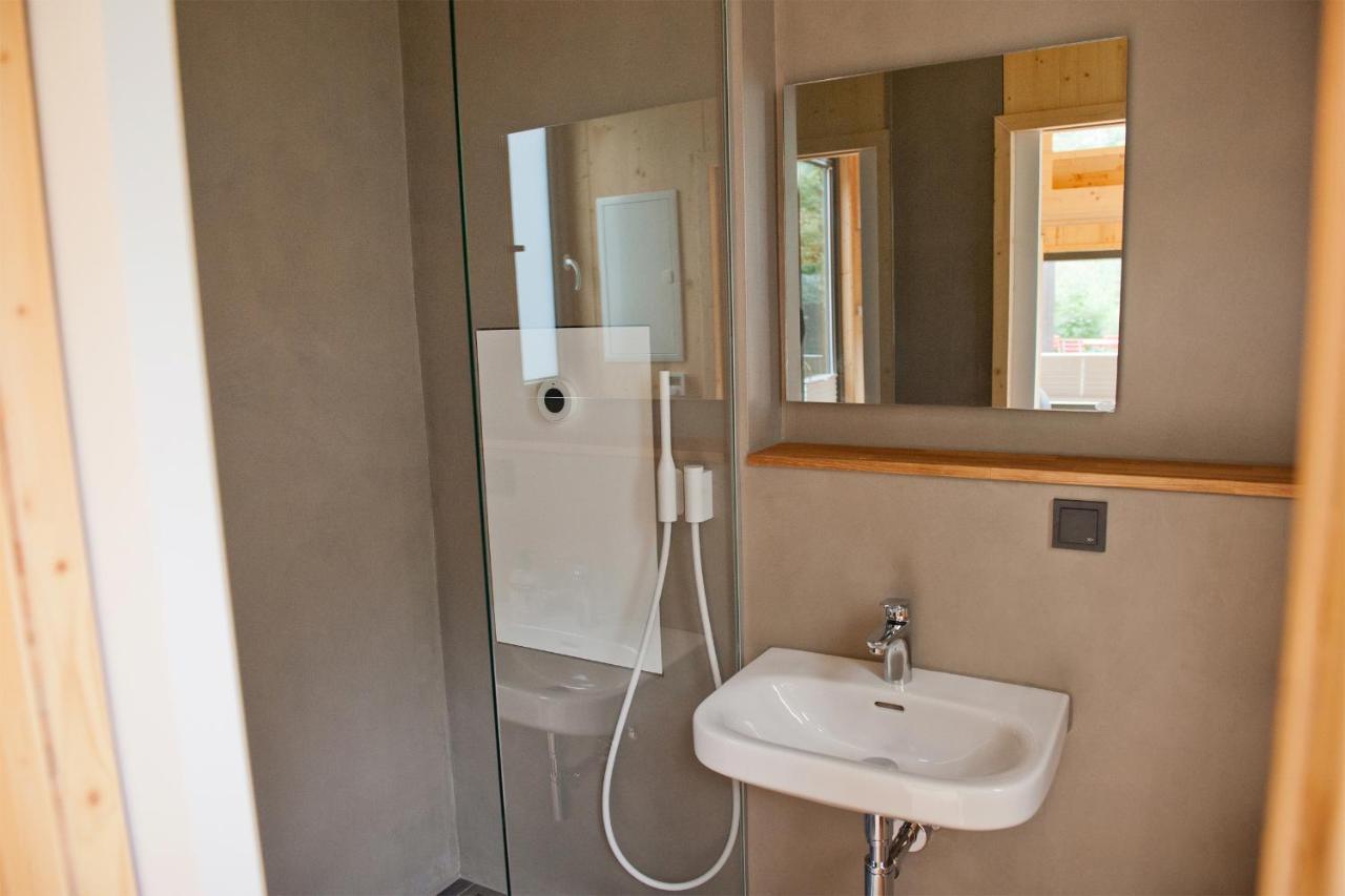 Tiny House Nature 2 Innenlage - Green Tiny Village Harlesiel คาโรลิเนนซีล ภายนอก รูปภาพ