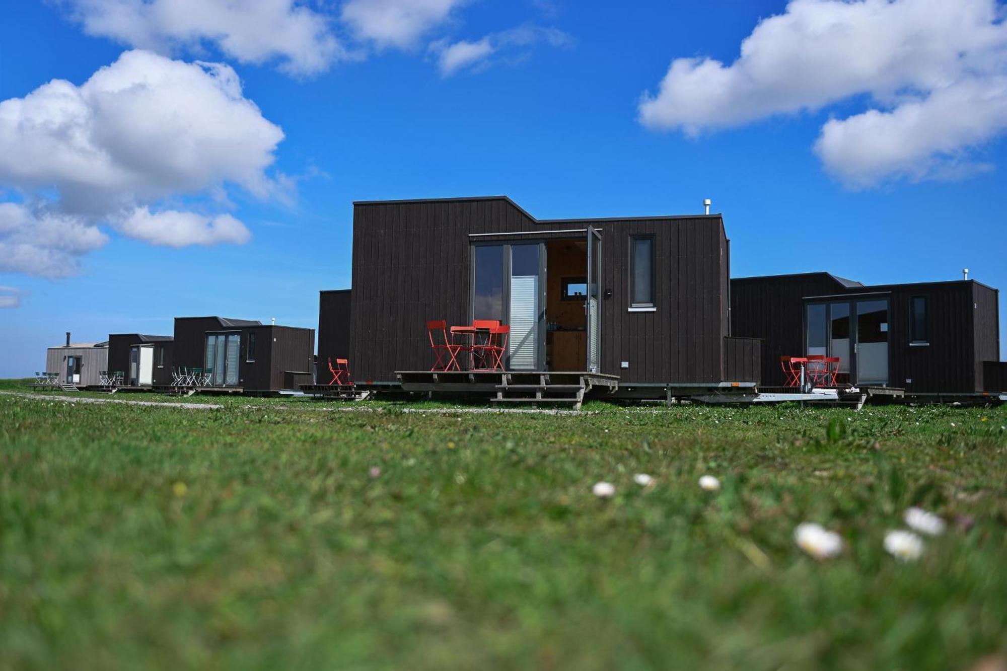 Tiny House Nature 2 Innenlage - Green Tiny Village Harlesiel คาโรลิเนนซีล ภายนอก รูปภาพ