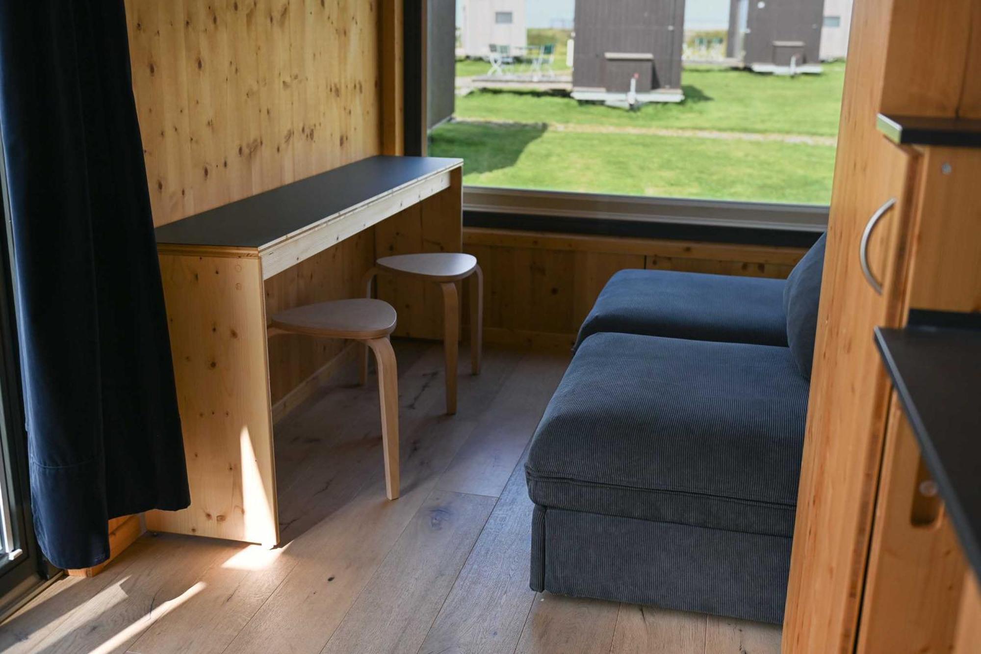 Tiny House Nature 2 Innenlage - Green Tiny Village Harlesiel คาโรลิเนนซีล ภายนอก รูปภาพ